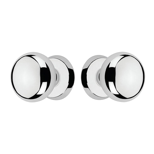 Frank Allart Pair Of Contemporary Door Knobs On Rosettes Two