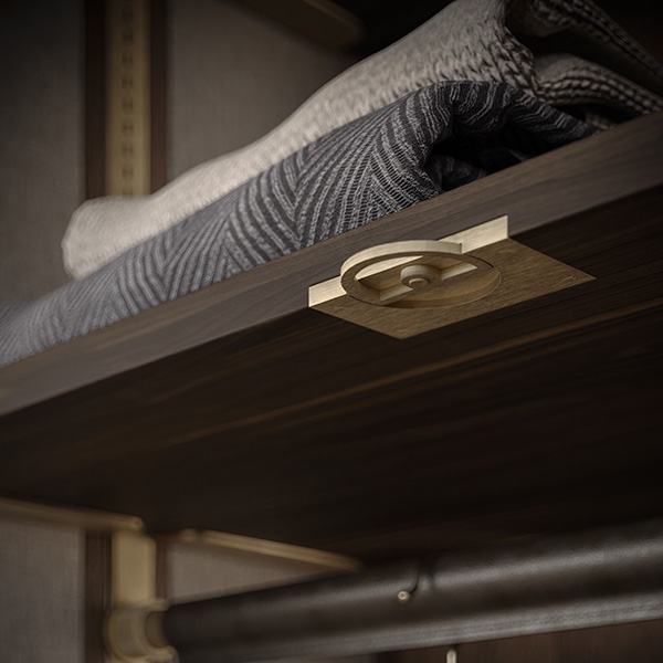 Sincro recessed hanger hook