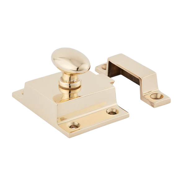 Cotswold Collection - Cotswold cupboard latch with exposed screws 55mm H