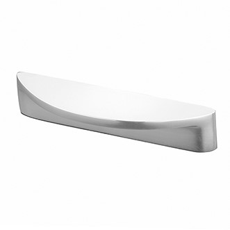 Snowdrift Collection - Snowdrift cabinet pull 187mm L, 160mm C, 36mm H, 25mm P