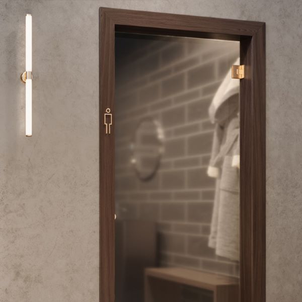 Joseph Giles Solid brass Glass Shower Door Hinge Single Flange Glass