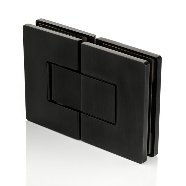 Solid brass glass shower door hinge glass to glass