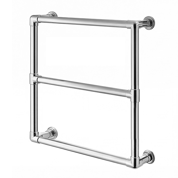 Contemporary wall-mounted towel warmer 675W x 675H x 130D