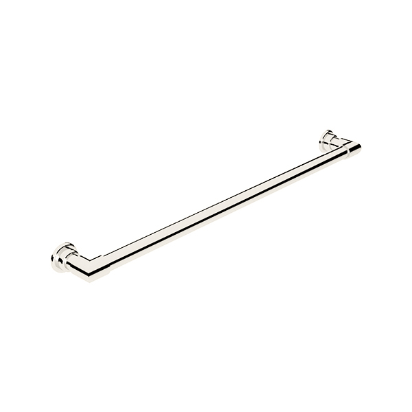 Contemporary wall-mounted electric towel bar 975W x 60H x 136D