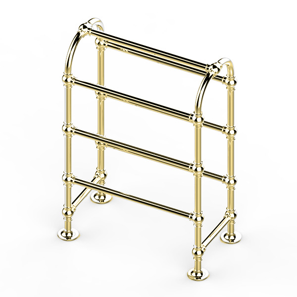 Ornate arched towel warmer 600W x 850H x 330D