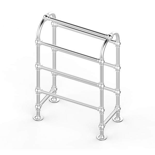 Ornate non-heated arched towel rack with 7 rails W600 x H850 x D330