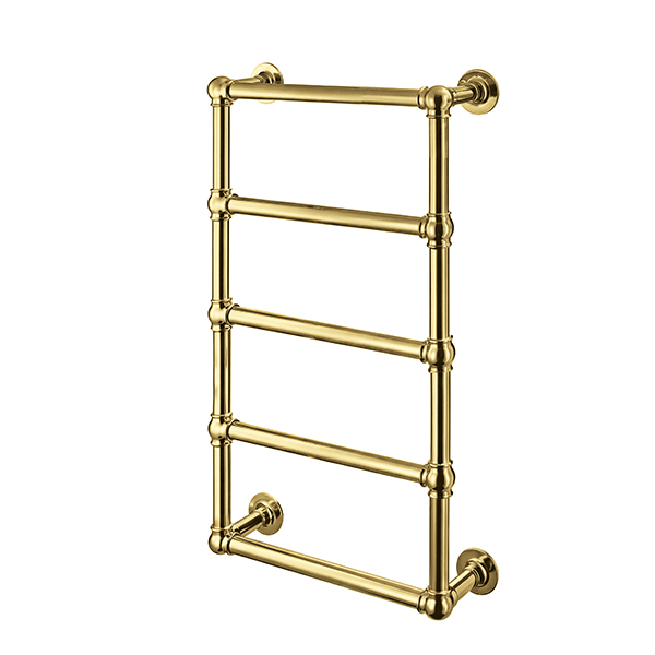 Ornate wall-mounted towel warmer 525W x 975H x 138D