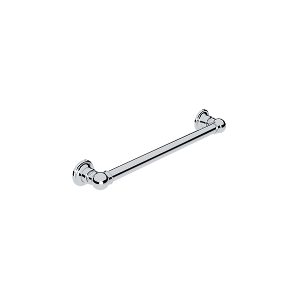 Ornate wall-mounted electric towel bar 825W x 75H x 138D