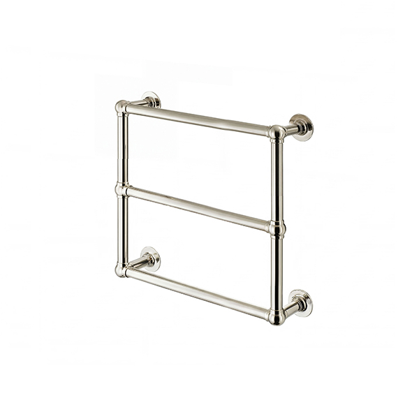 Traditional wall-mounted towel warmer 675W x 675H x 138D