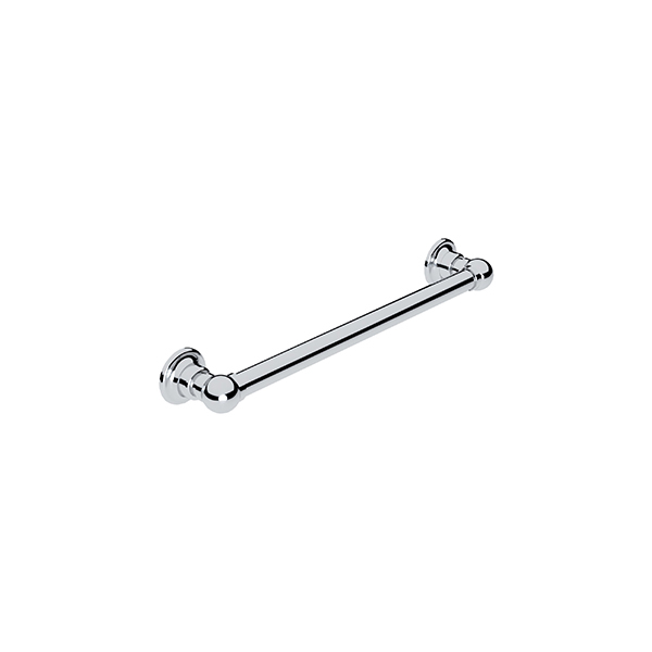 Traditional wall-mounted electric towel bar 825W x 75H x 138D