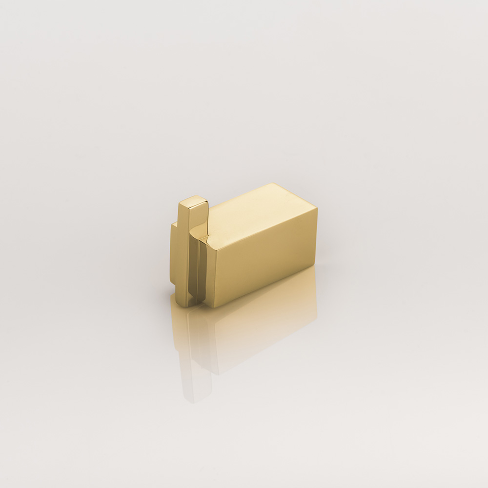 Holmes solid brass coat hook
