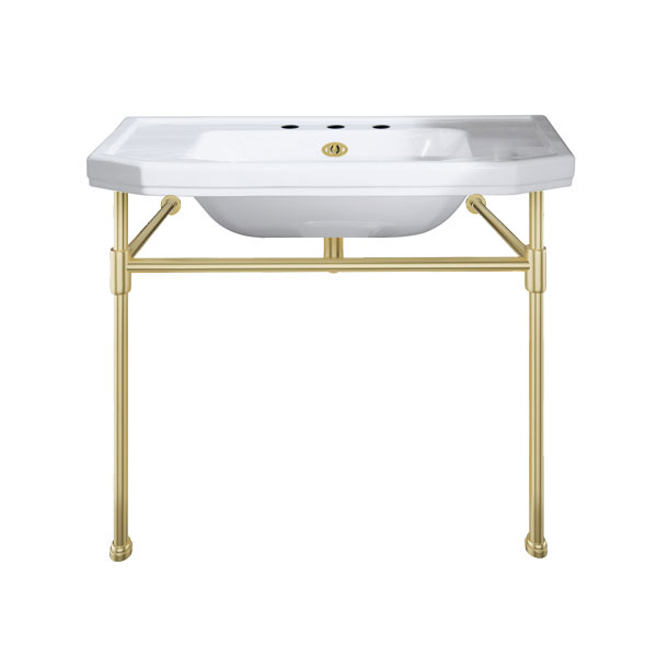 Hand basin 920W x 555D on basin stand