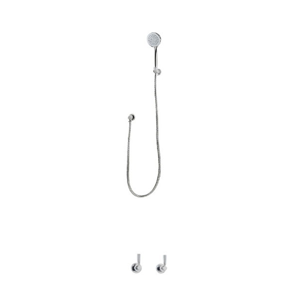 Langbourn shower layout - handshower on parking bracket & levers