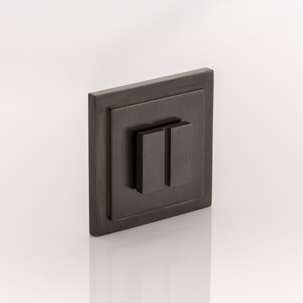 Emergency Release square turn with square stepped rose