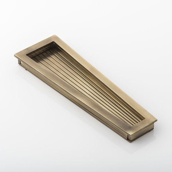 Williamson solid brass recessed pull