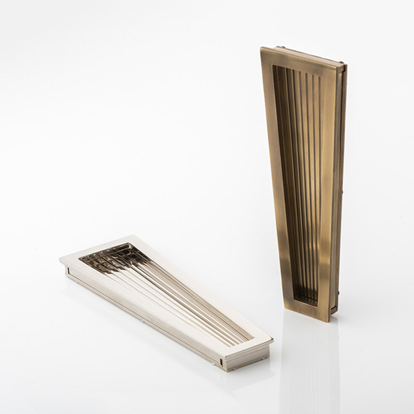 Williamson solid brass recessed pull