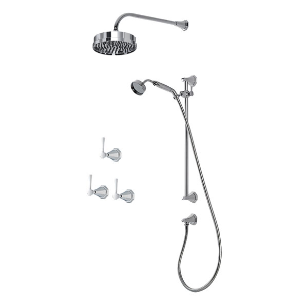 Deco example shower layout D3B