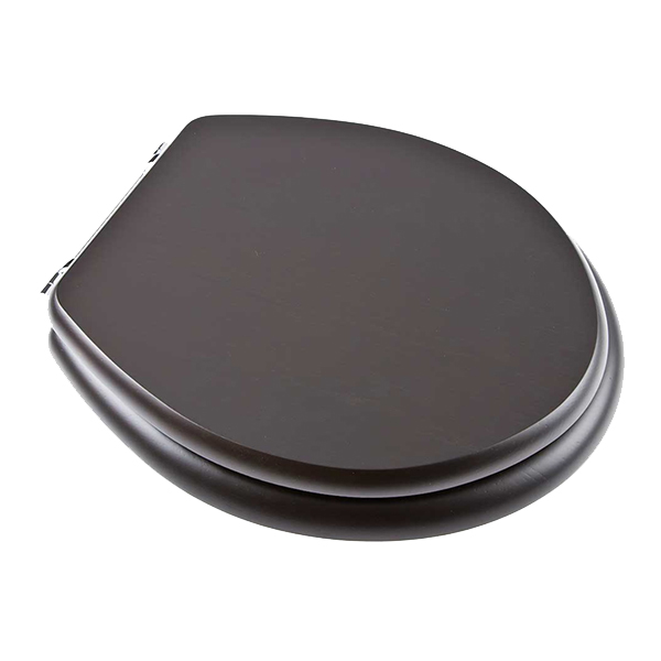 Timber Toilet seat in Wenge Oak The English Tapware Company