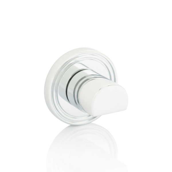 Barrel II thumb turn with grooved rose