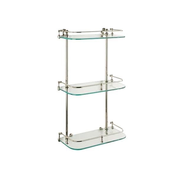 Lonsdale 3-tier glass shelf, 2 sizes