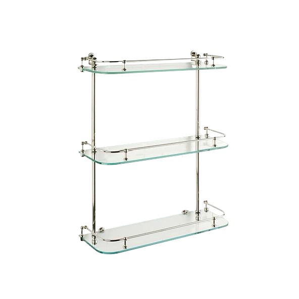 Lonsdale 3-tier glass shelf, 2 sizes