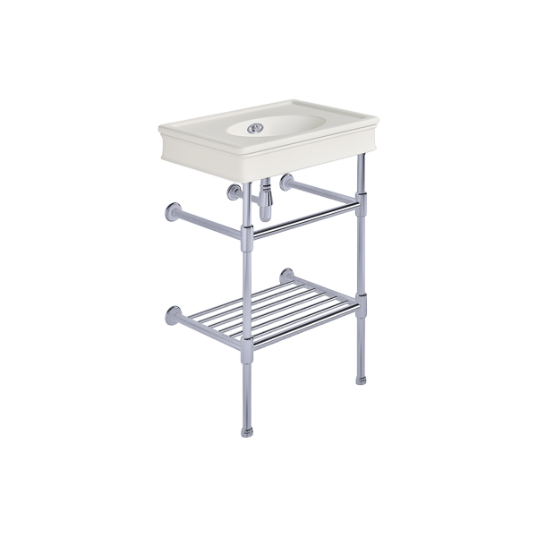 Lonsdale 550mm small basin on basin stand