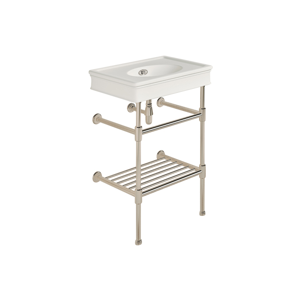 Lonsdale 550mm small basin on basin stand