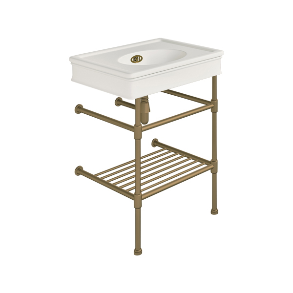 Lonsdale 650mm medium basin on basin stand