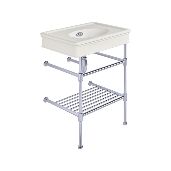 Lonsdale 650mm medium basin on basin stand