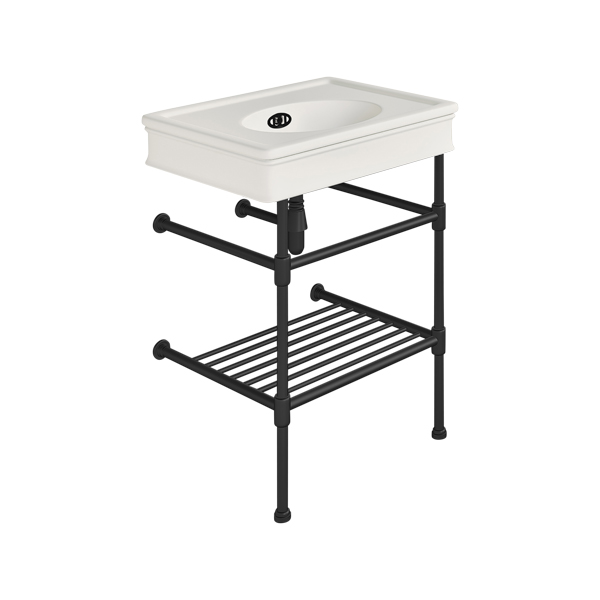 Lonsdale 650mm medium basin on basin stand