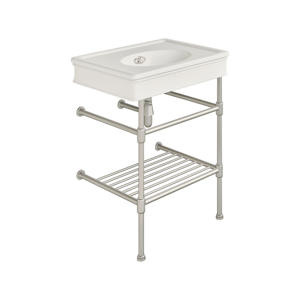 Lonsdale 650mm medium basin on basin stand
