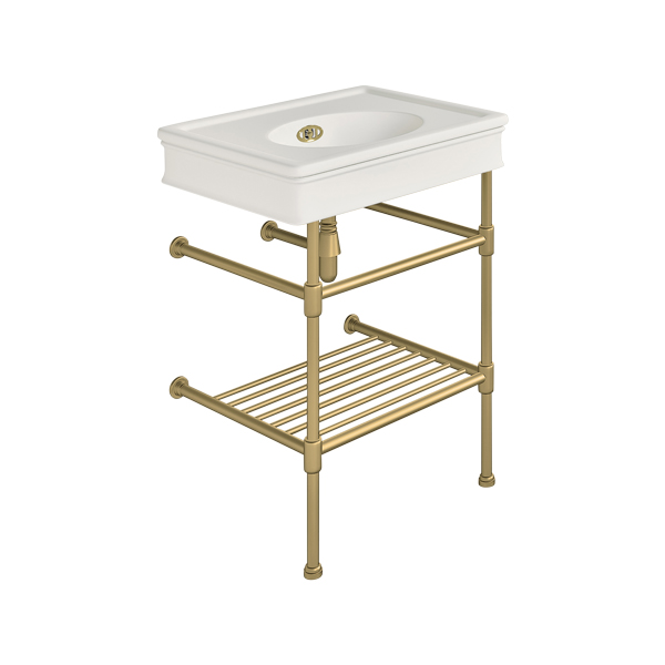 Lonsdale 650mm medium basin on basin stand
