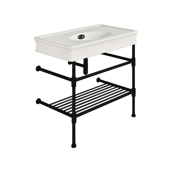 Lonsdale 860mm large basin on basin stand