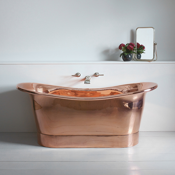Martha bath - copper interior & exterior