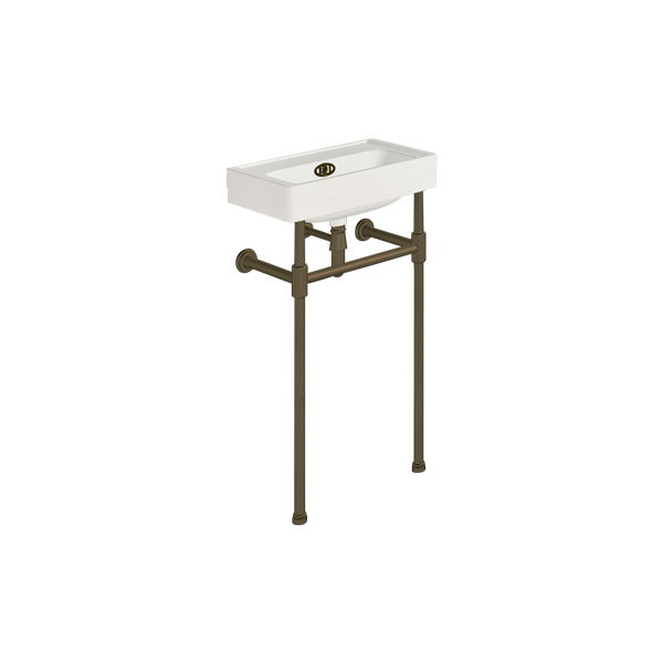 Soho 450mm mini basin on basin stand