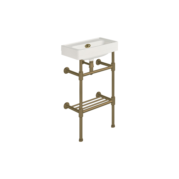 Soho 450mm mini basin on basin stand