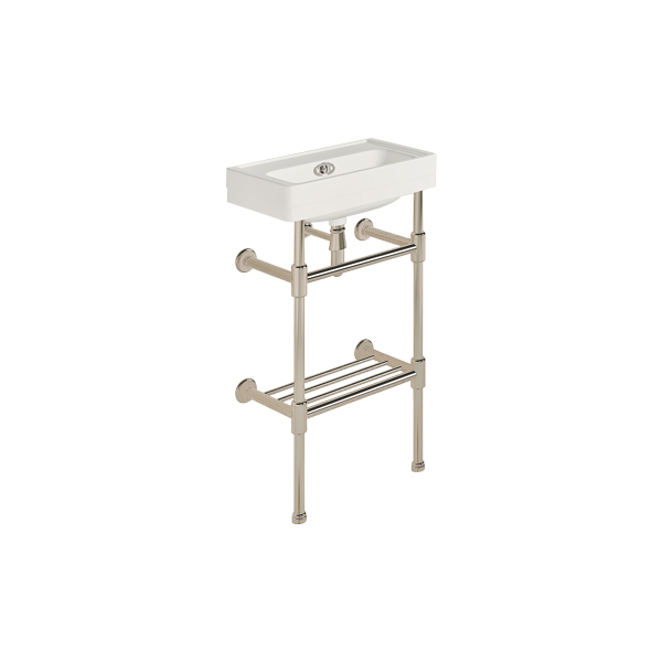 Soho 450mm mini basin on basin stand