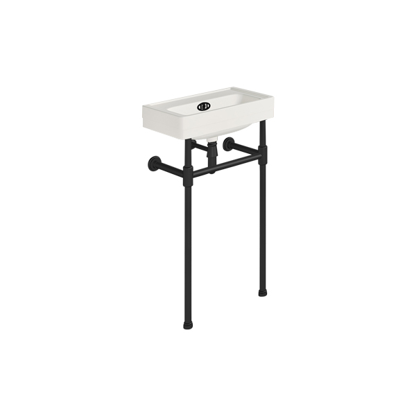Soho 450mm mini basin on basin stand