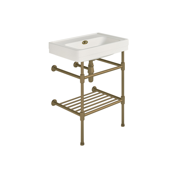 Soho 600mm small basin on basin stand