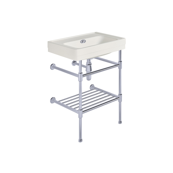 Soho 600mm small basin on basin stand