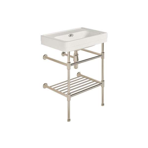 Soho 600mm small basin on basin stand