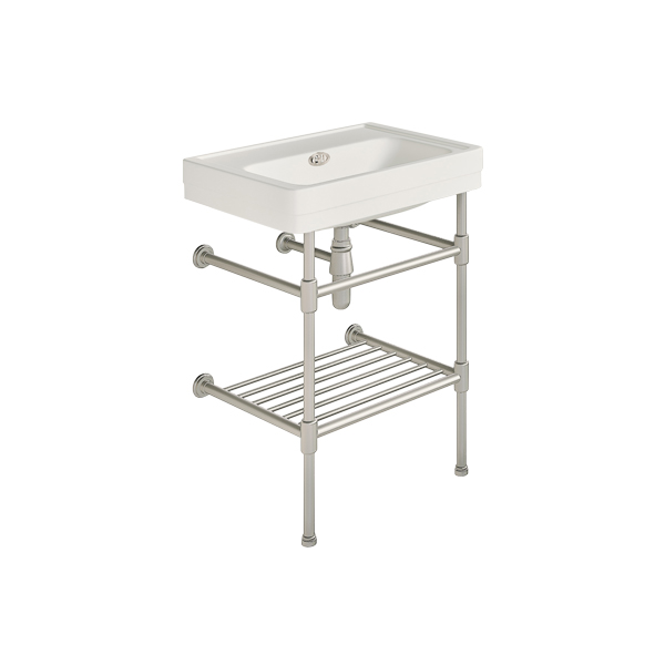 Soho 600mm small basin on basin stand