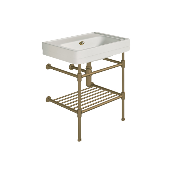 Soho 700mm medium basin on basin stand