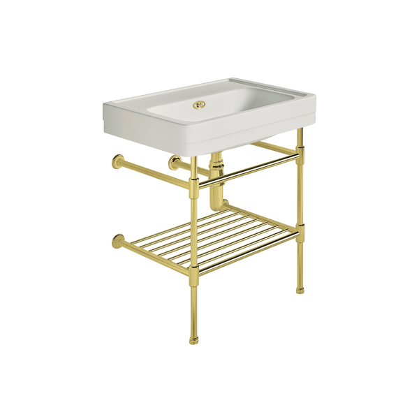 Soho 700mm medium basin on basin stand