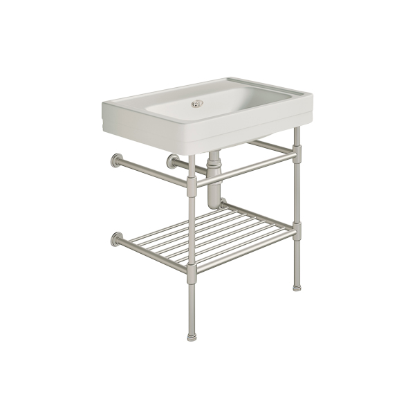 Soho 700mm medium basin on basin stand